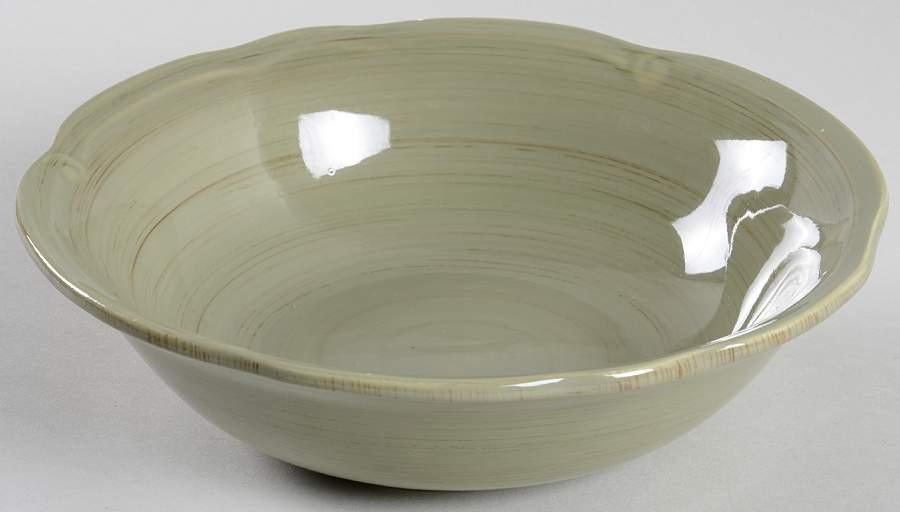 Claret (Sage Green) Soup/Cereal Bowl by Tracy Porter-1