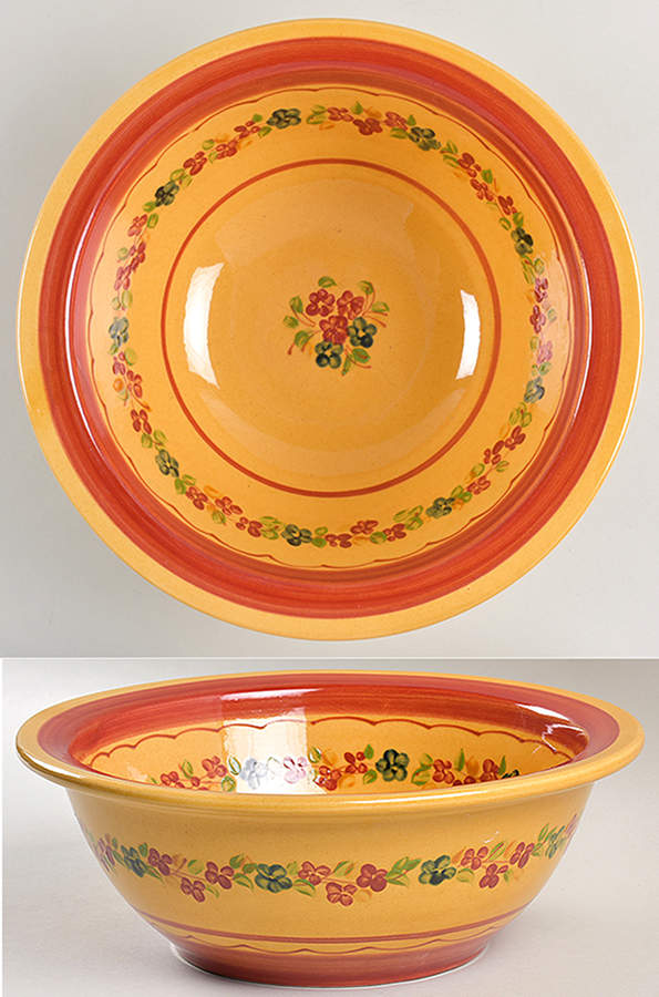 TPR4 12" Large Salad Serving Bowl by Terre e Provence-1