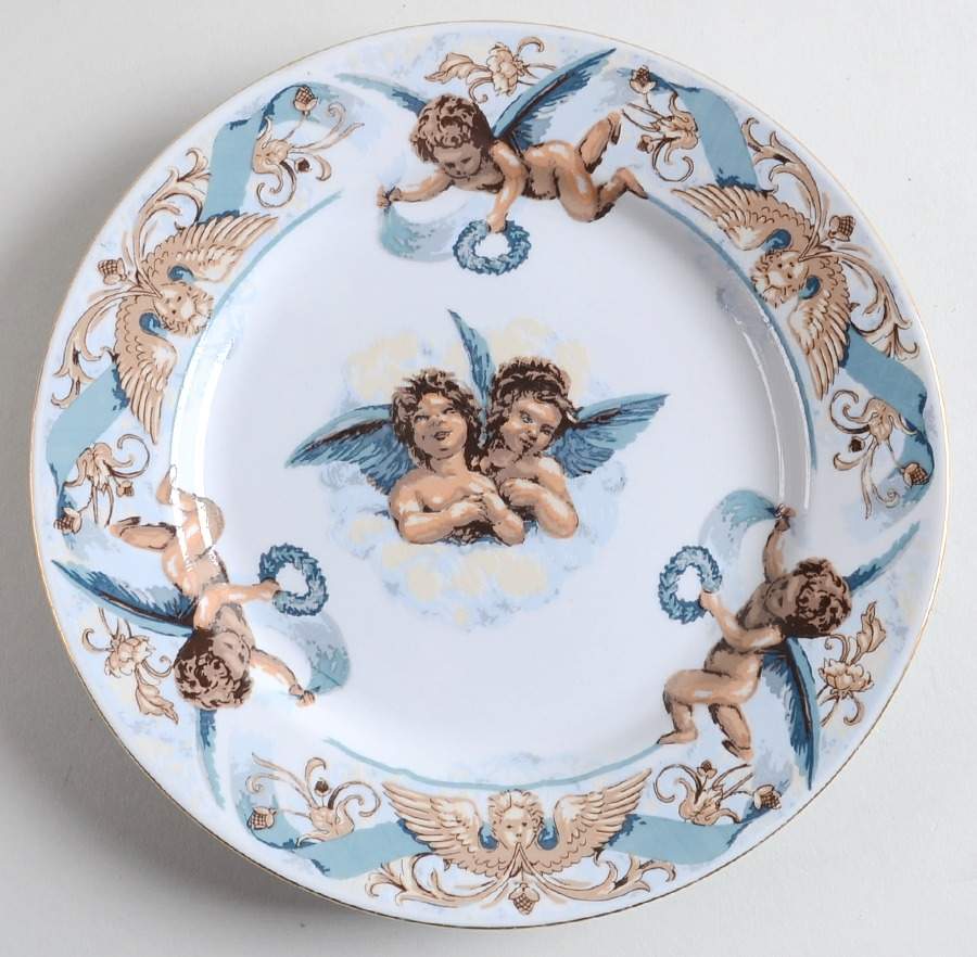 Rafaels Angel Salad Plate by Tienshan-1