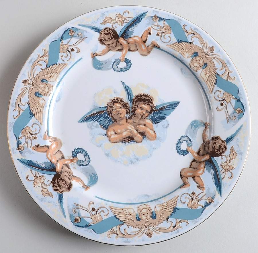 Rafaels Angel Dinner Plate by Tienshan-1