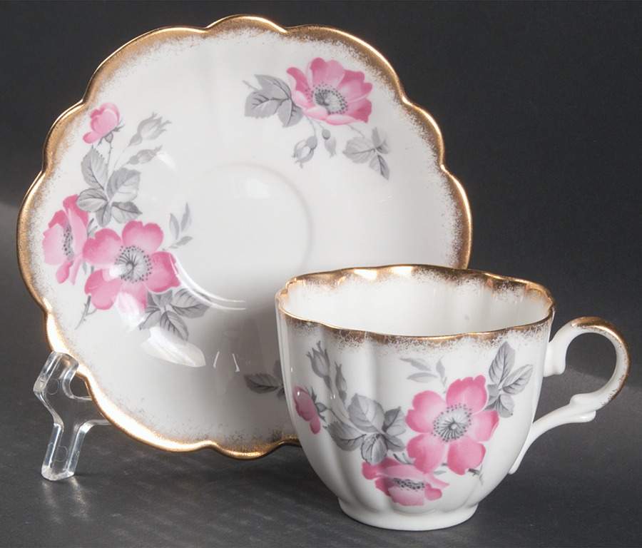 422 Flat Cup & Saucer Set by Taylor & Kent-1