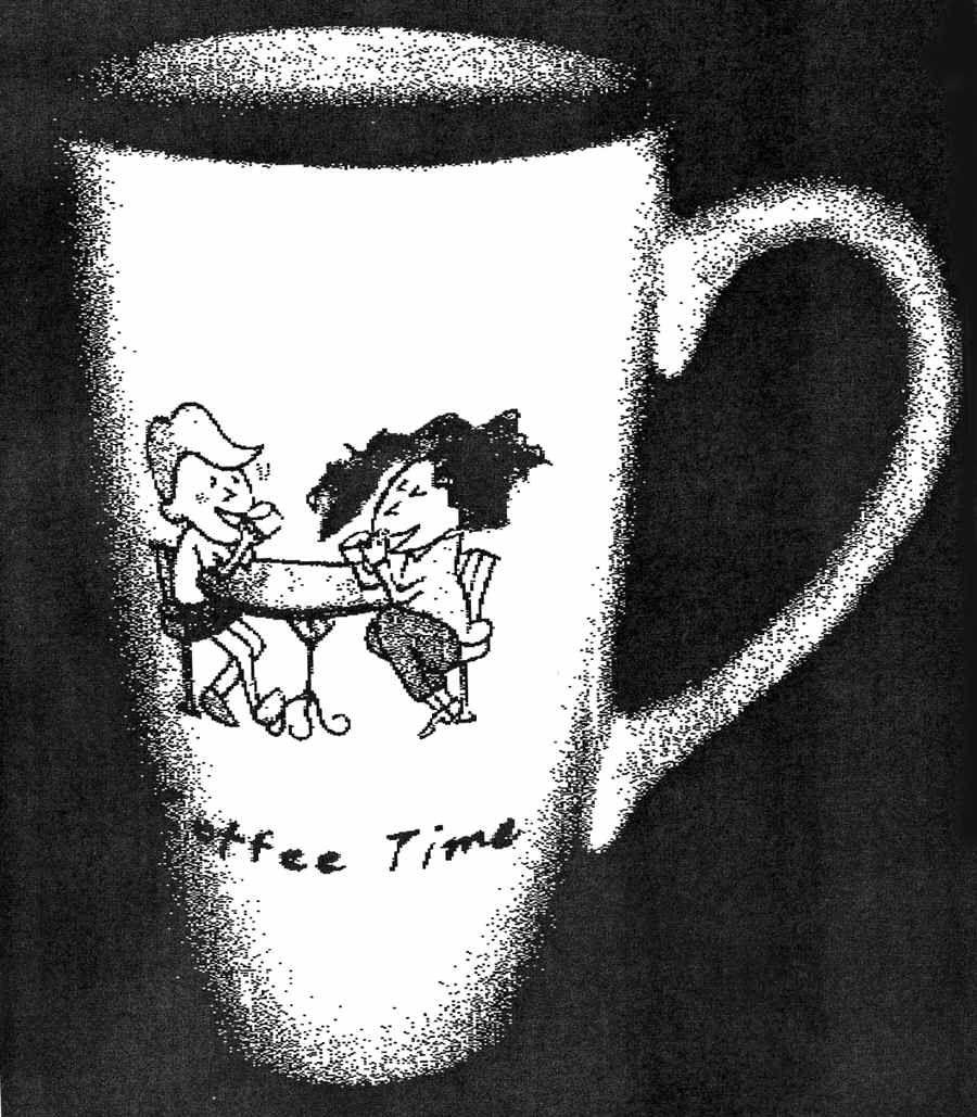 Coffee Time Mug by Tabletops Unlimited-1