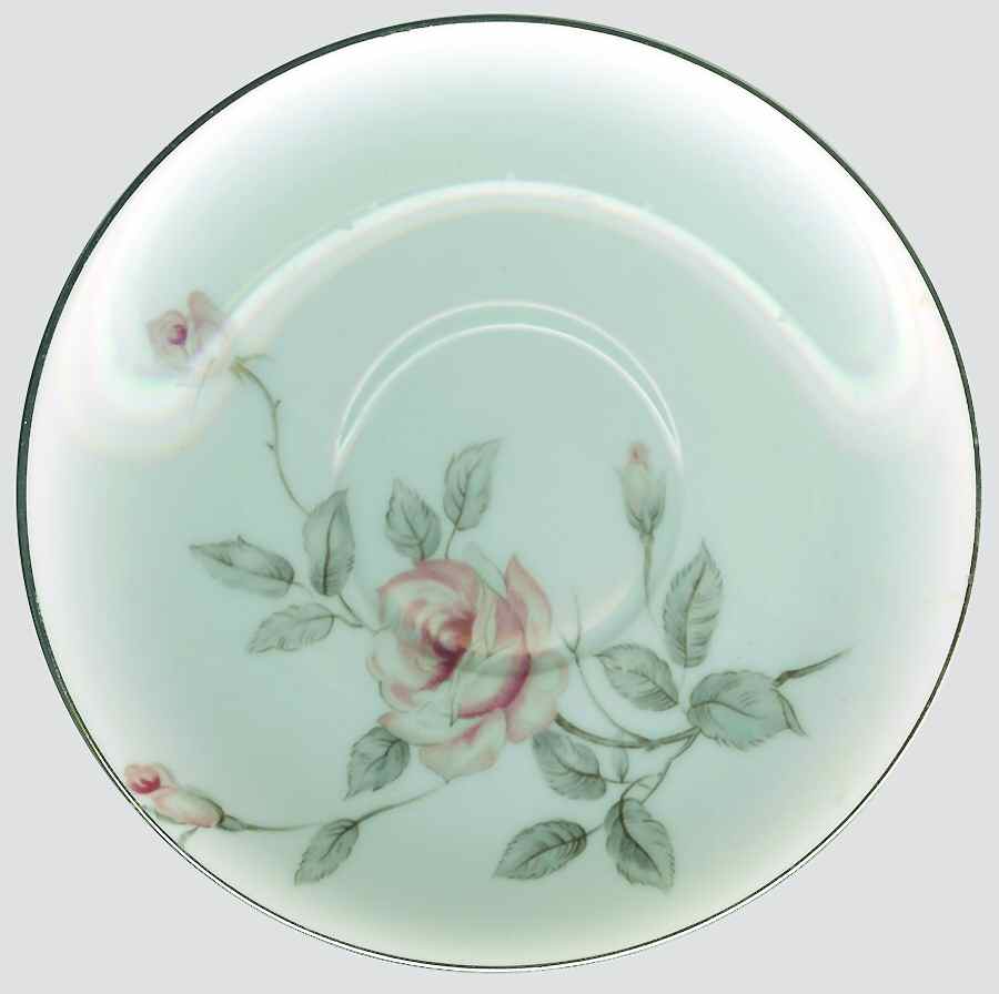 Spring Rose Saucer by Three Castle-1