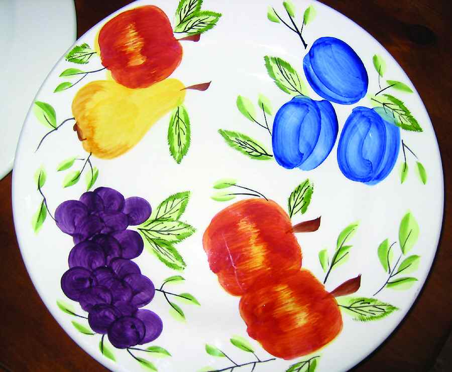 Fruit Dinner Plate by Tabletops Unlimited-1