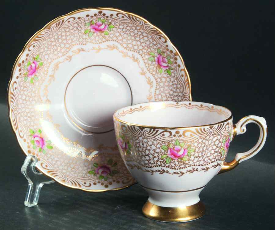 8669H Footed Cup & Saucer Set by Tuscan - Royal Tuscan-1