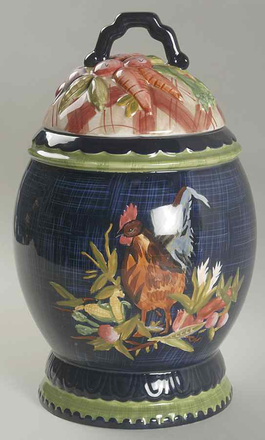 Stonehouse Farm Collection Medium Canister & Lid by Tracy Porter-1