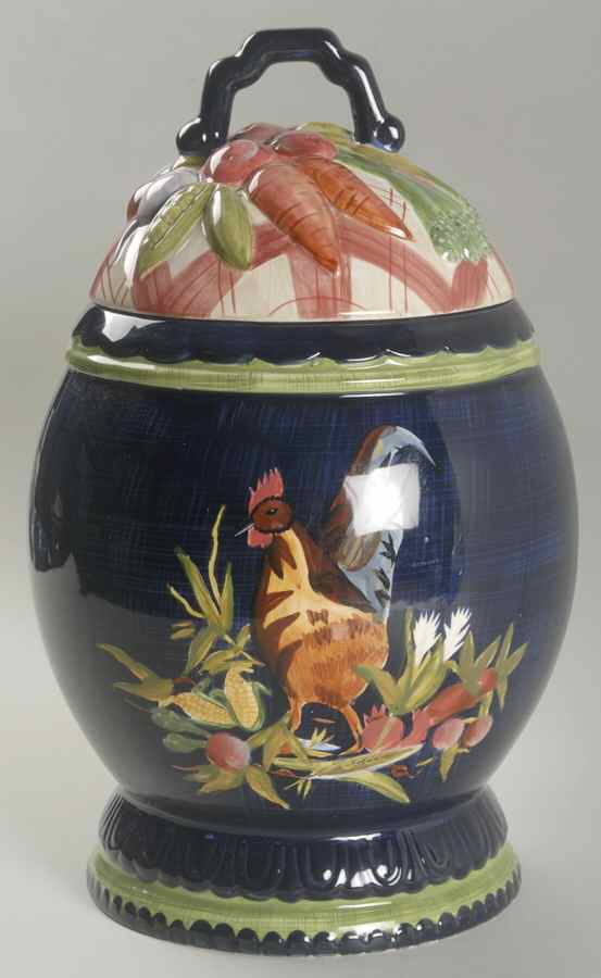 Stonehouse Farm Collection Large Canister & Lid by Tracy Porter-1