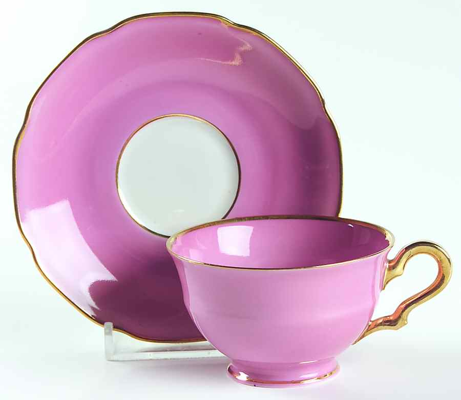 828-0 Footed Demitasse Cup & Saucer Set by Tirschenreuth-1