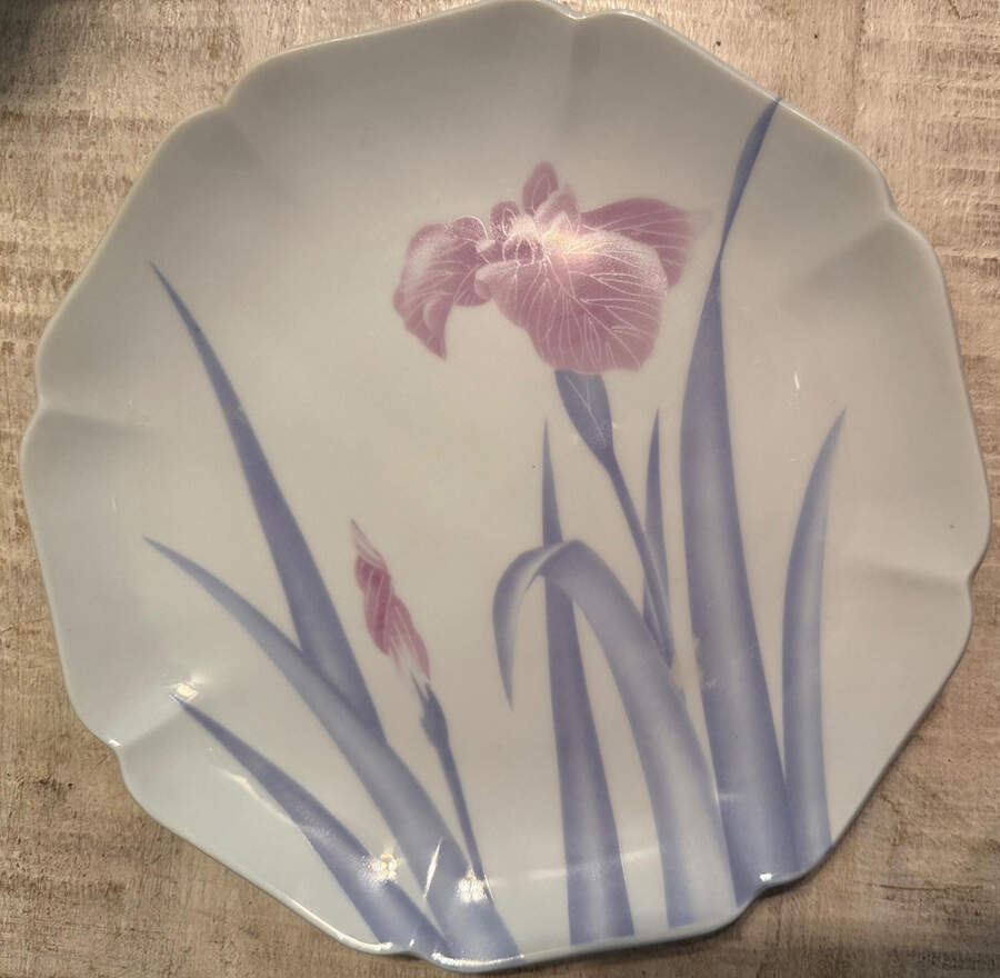 Printemps Salad Plate by Toscany-1
