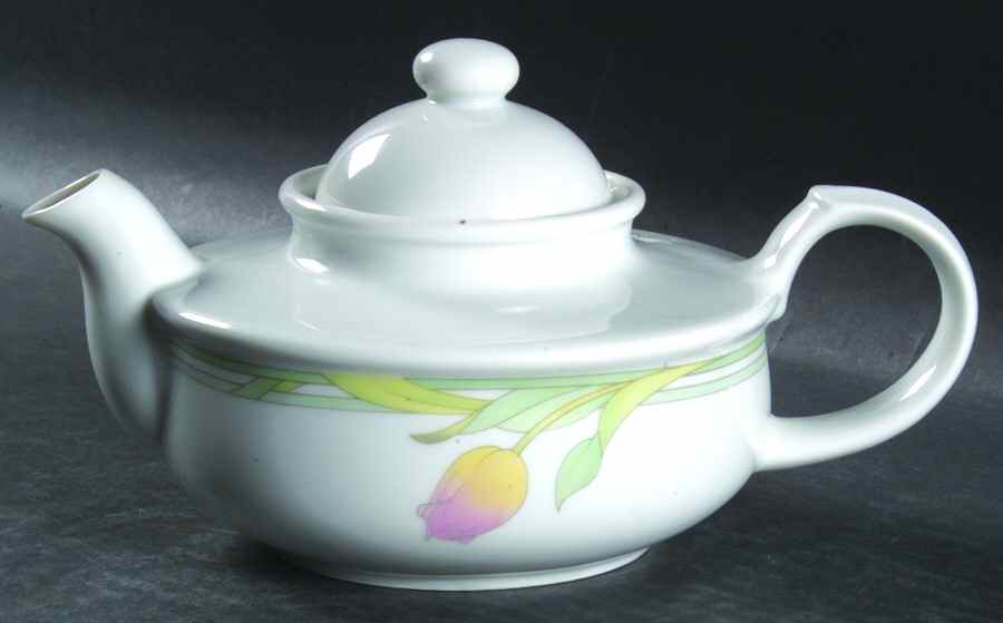 Spring Teapot for Individual Teapot & Lid with Cup by Toscany-1