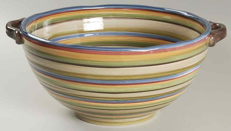 Los Colores 9" Salad Serving Bowl by Tabletops Unlimited-1