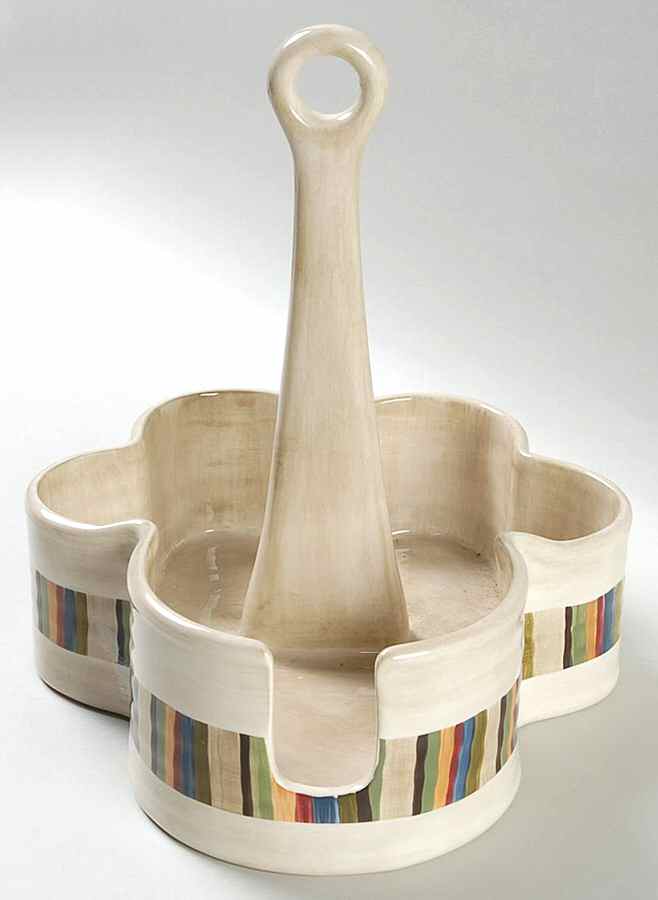 Los Colores Tray for (11 Piece) Dipping Set by Tabletops Unlimited-1