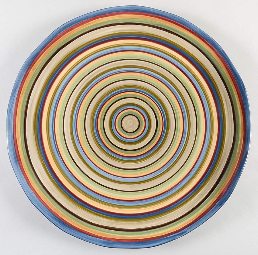 Los Colores 16" Chop Plate (Round Platter) by Tabletops Unlimited-1