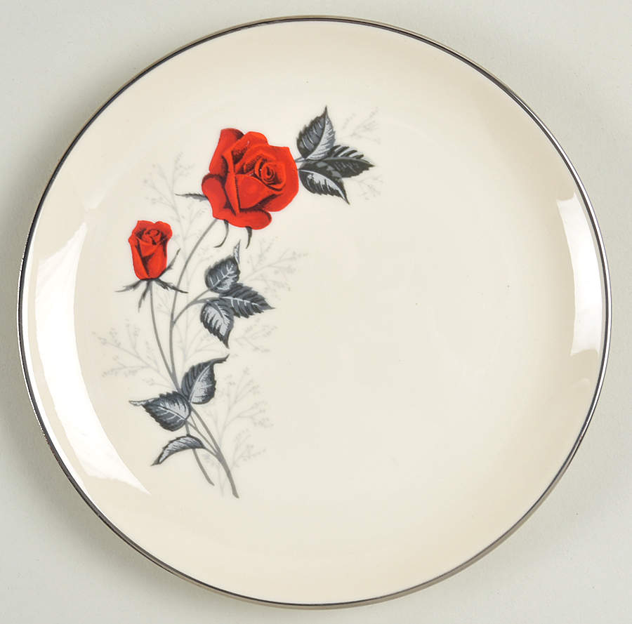 Moulin Rouge (Taylorton) Bread & Butter Plate by Taylor, Smith & Taylor (Ts&T)-1