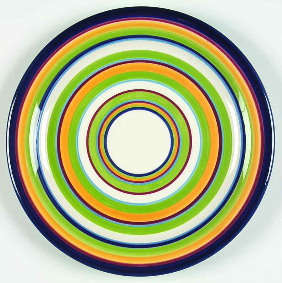 Camder Stripe Dinner Plate by Tabletops Unlimited-1