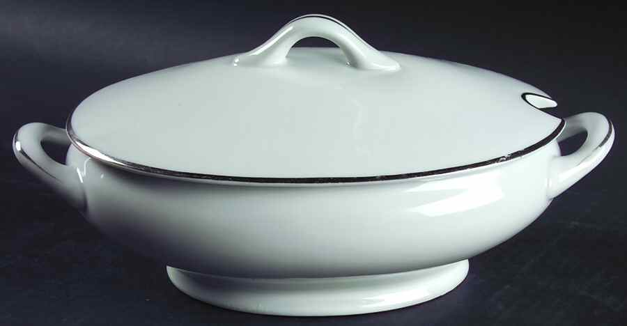Oakleigh Oval Covered Vegetable by Three Castle-1