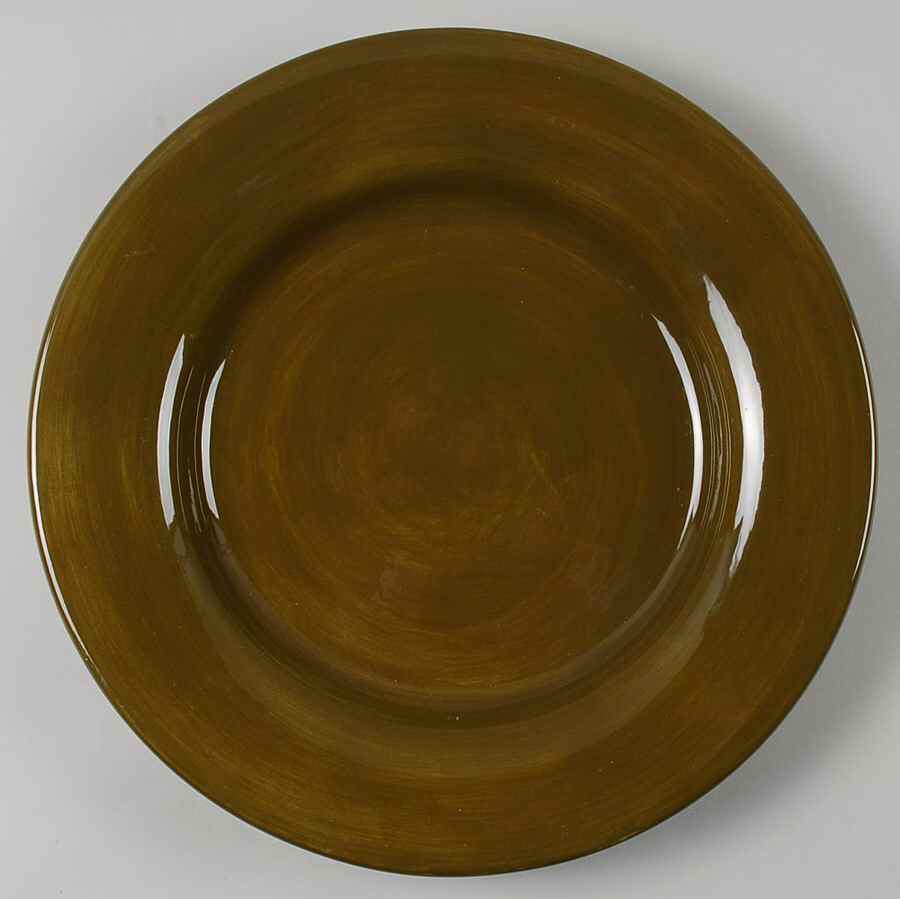 Espana Avocado Dinner Plate by Tabletops Unlimited-1