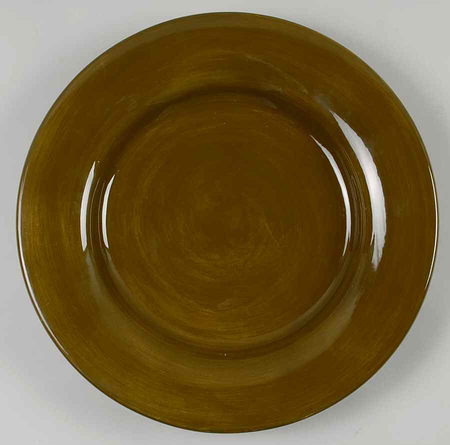 Espana Avocado Dinner Plate by Tabletops Unlimited-1