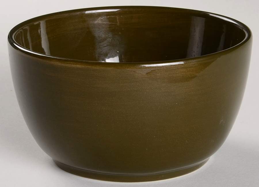 Espana Avocado Coupe Cereal Bowl by Tabletops Unlimited-1