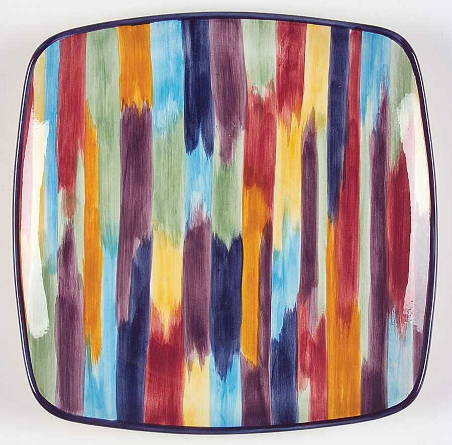 Madrid Square Dinner Plate by Tabletops Unlimited-1