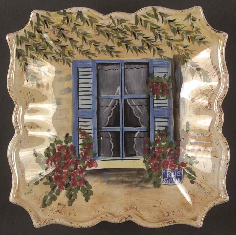 Rue de Paris Salad Plate by Tabletops Unlimited-1