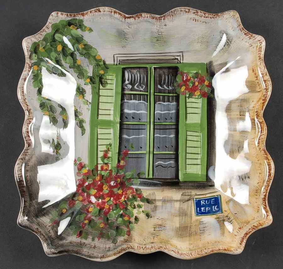 Rue de Paris Salad Plate by Tabletops Unlimited-1