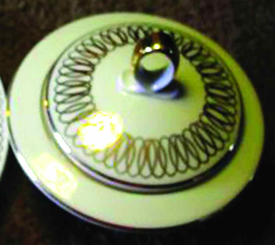 TIR453 Sugar Bowl & Lid by Tirschenreuth-1