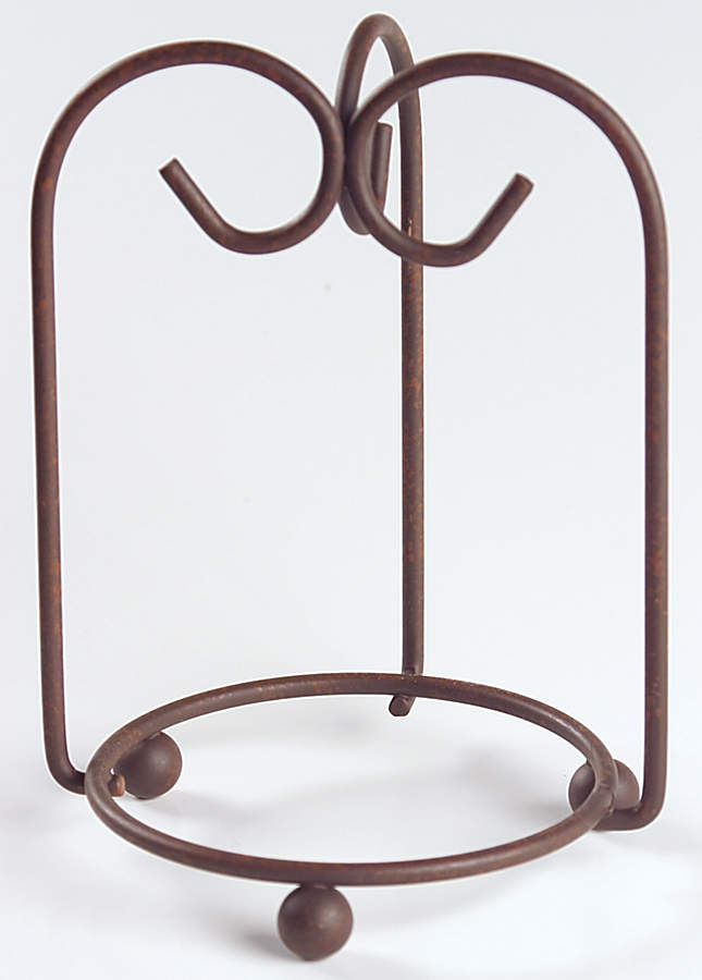 Vino Metal Holder for Wood Coaster Set by Tabletops Unlimited-1