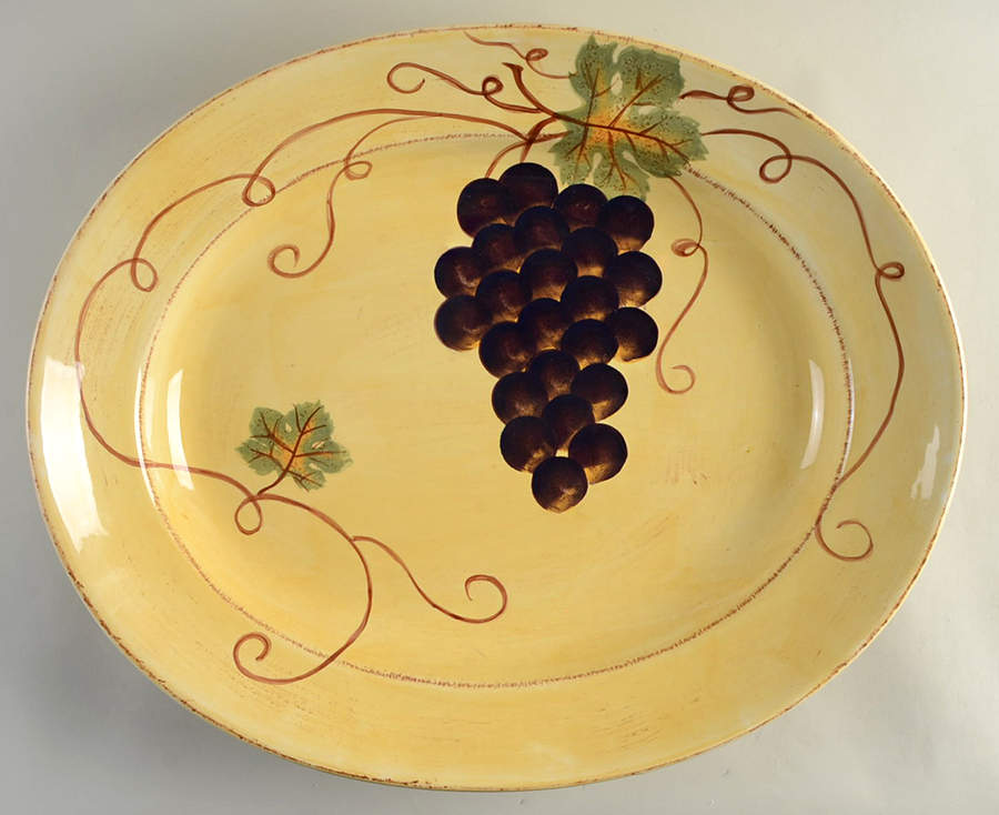 Vino 20" Oval Serving Platter by Tabletops Unlimited-1