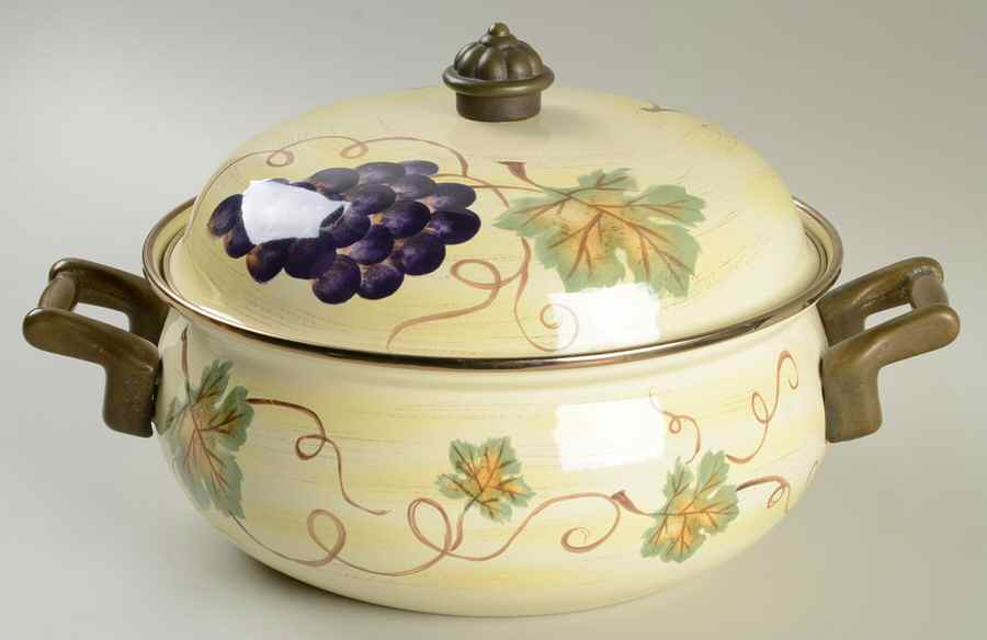 Vino 3 Quart Metal Stew Pot by Tabletops Unlimited-1