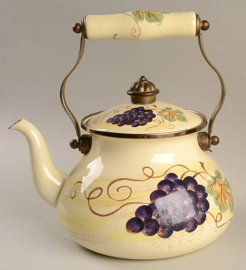 Vino Metal Kettle & Lid by Tabletops Unlimited-1