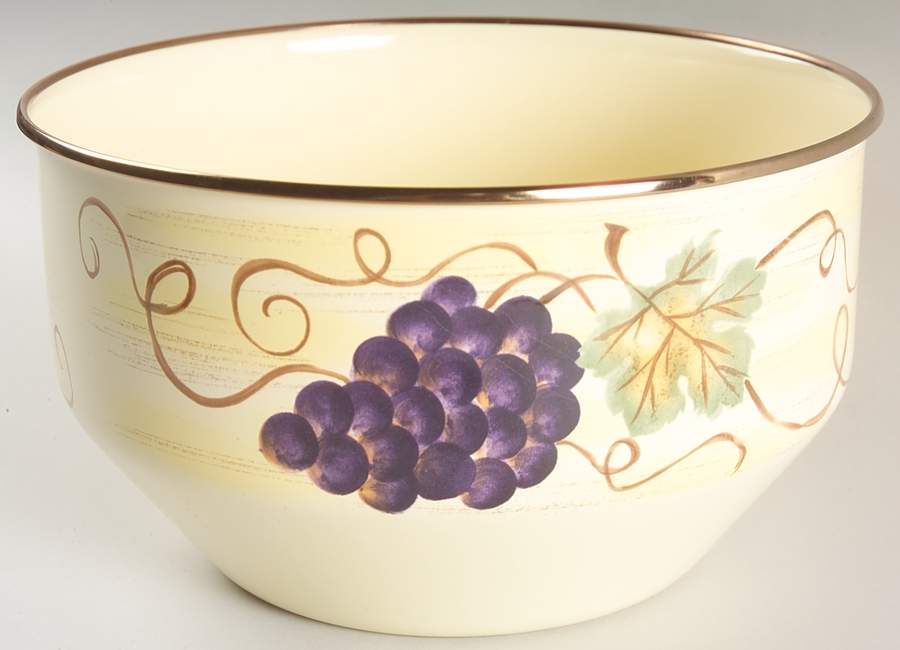 Vino 9" Metal Bowl by Tabletops Unlimited-1