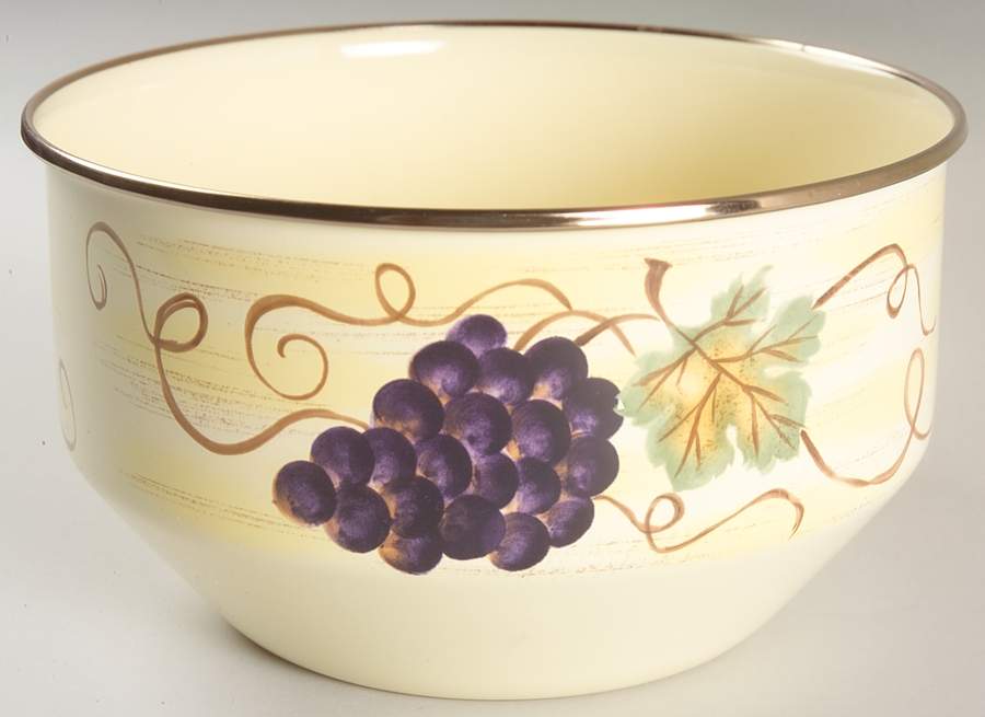 Vino 8" Metal Bowl by Tabletops Unlimited-1