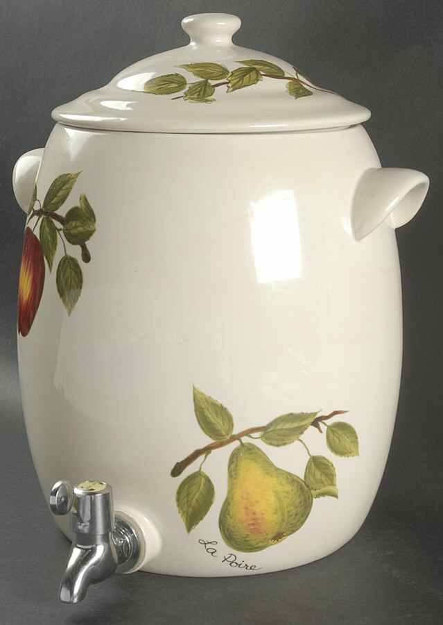 Le Fruit Beverage Crock & Lid by Tabletops Unlimited-1