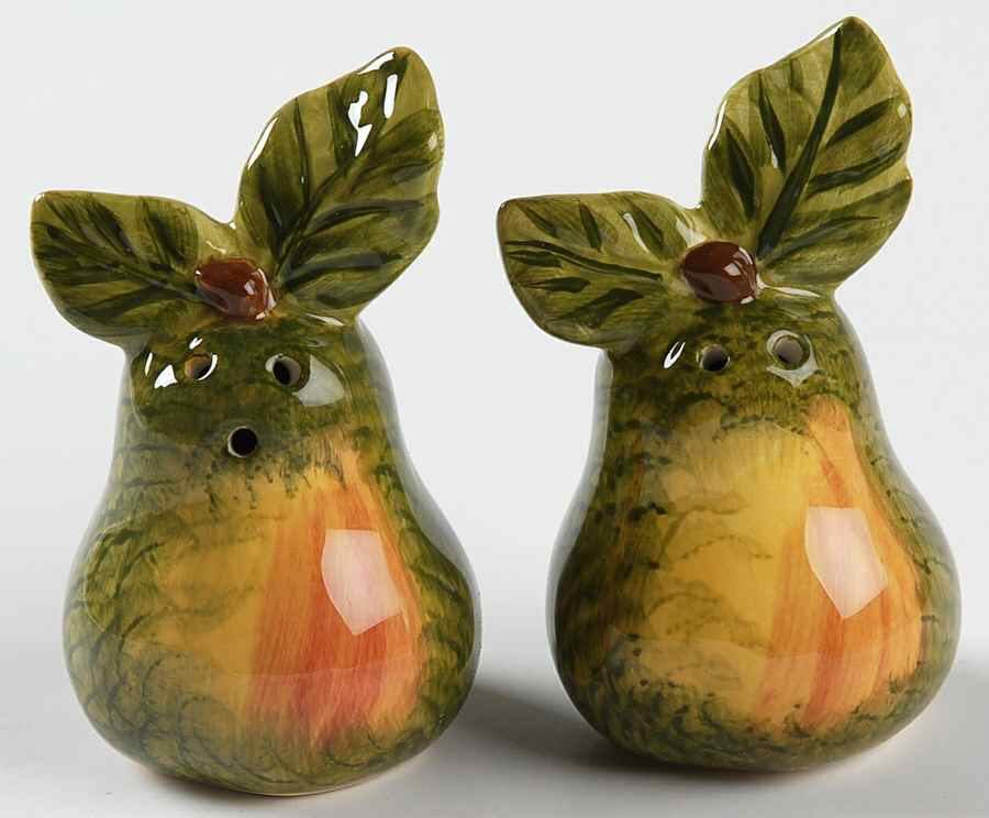 Le Fruit Figural Salt & Pepper Set by Tabletops Unlimited-1