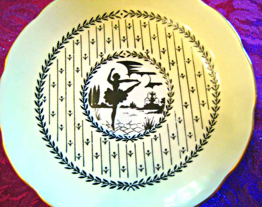 Ballerina Saucer by Taylor & Kent-1