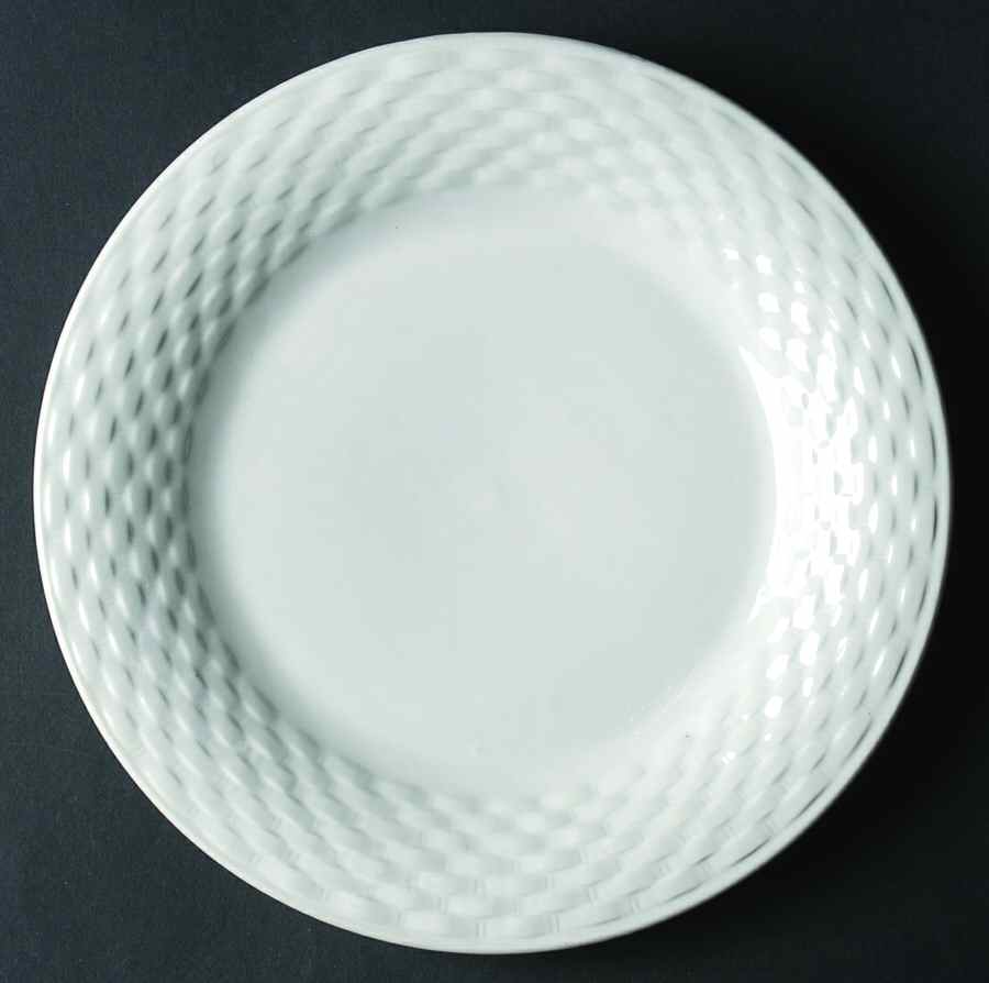 Basket Wreath Salad Plate by Tabletops Unlimited-1