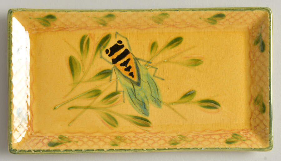 Olive 8" Rectangular Tray by Terre e Provence-1