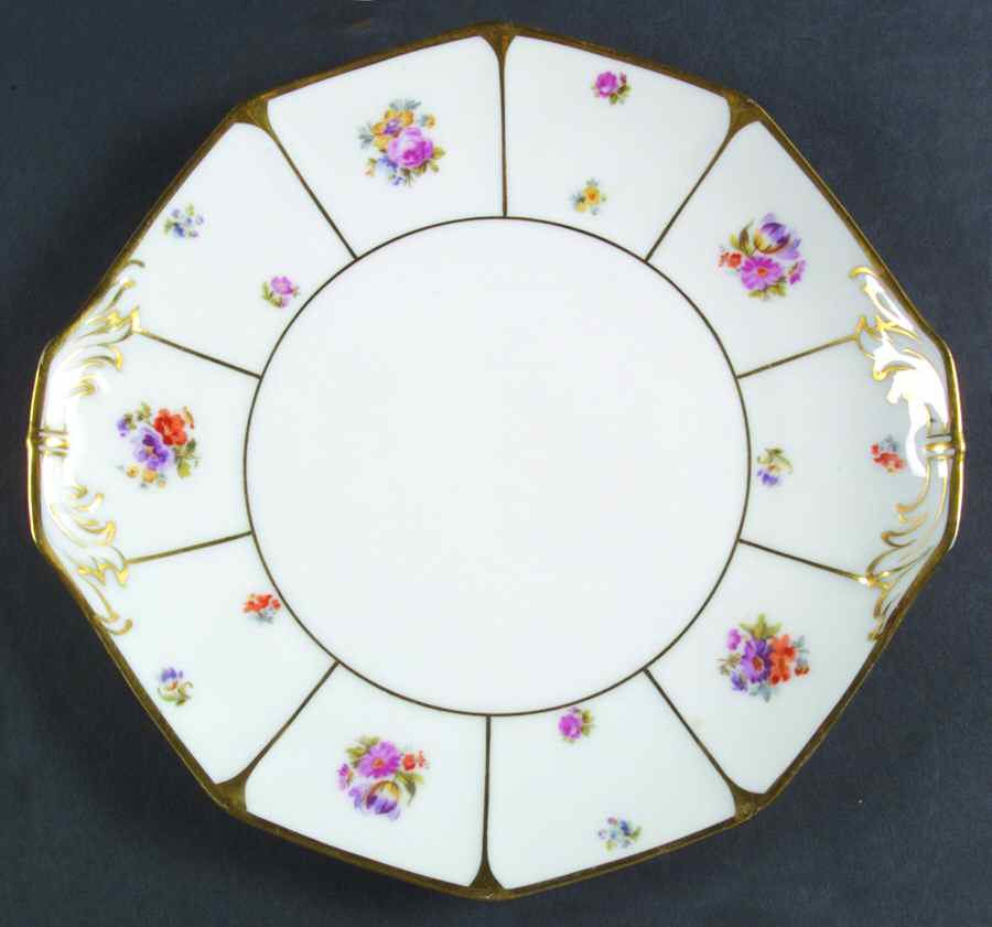TIR454 Handled Cake Plate by Tirschenreuth-1