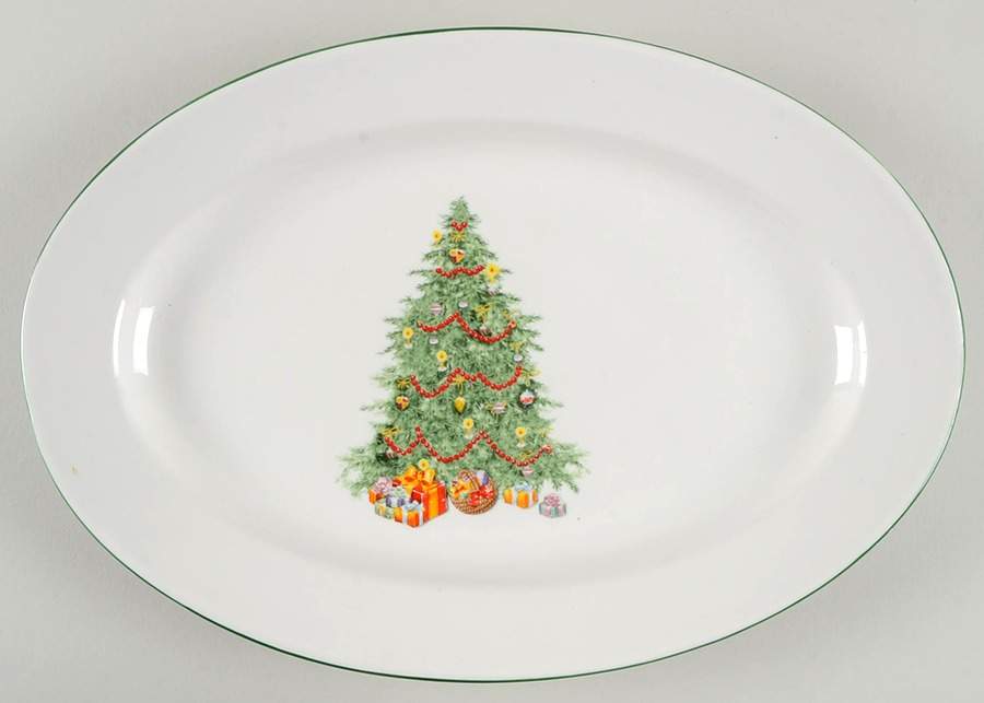 TRS11 14" Oval Serving Platter by Trisa-1