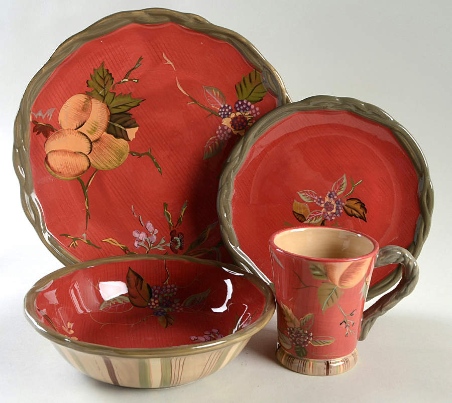 Octavia Hill Garden 4 Piece Place Setting by Tracy Porter-1