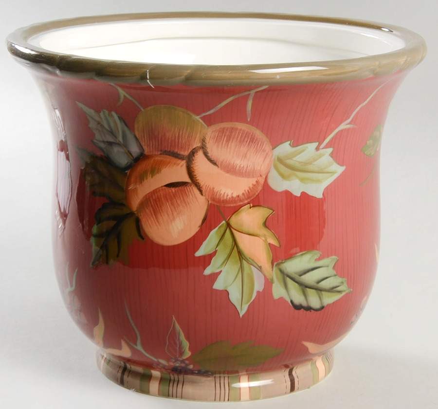 Octavia Hill Garden Cookie Jar No Lid by Tracy Porter-1