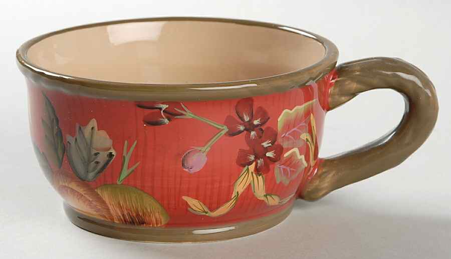 Octavia Hill Garden Cup for Individual Teapot & Lid with Cup by Tracy Porter-1