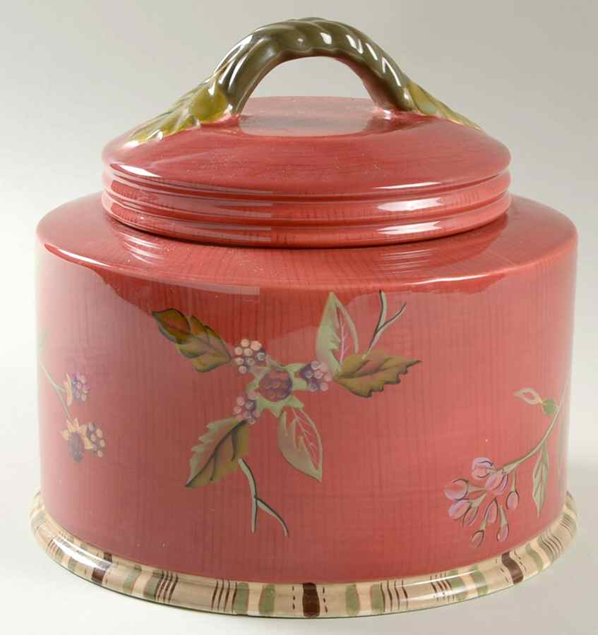 Octavia Hill Garden Medium Canister & Lid by Tracy Porter-1