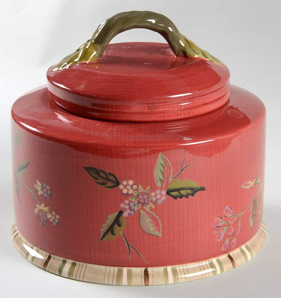 Octavia Hill Garden Small Canister & Lid by Tracy Porter-1