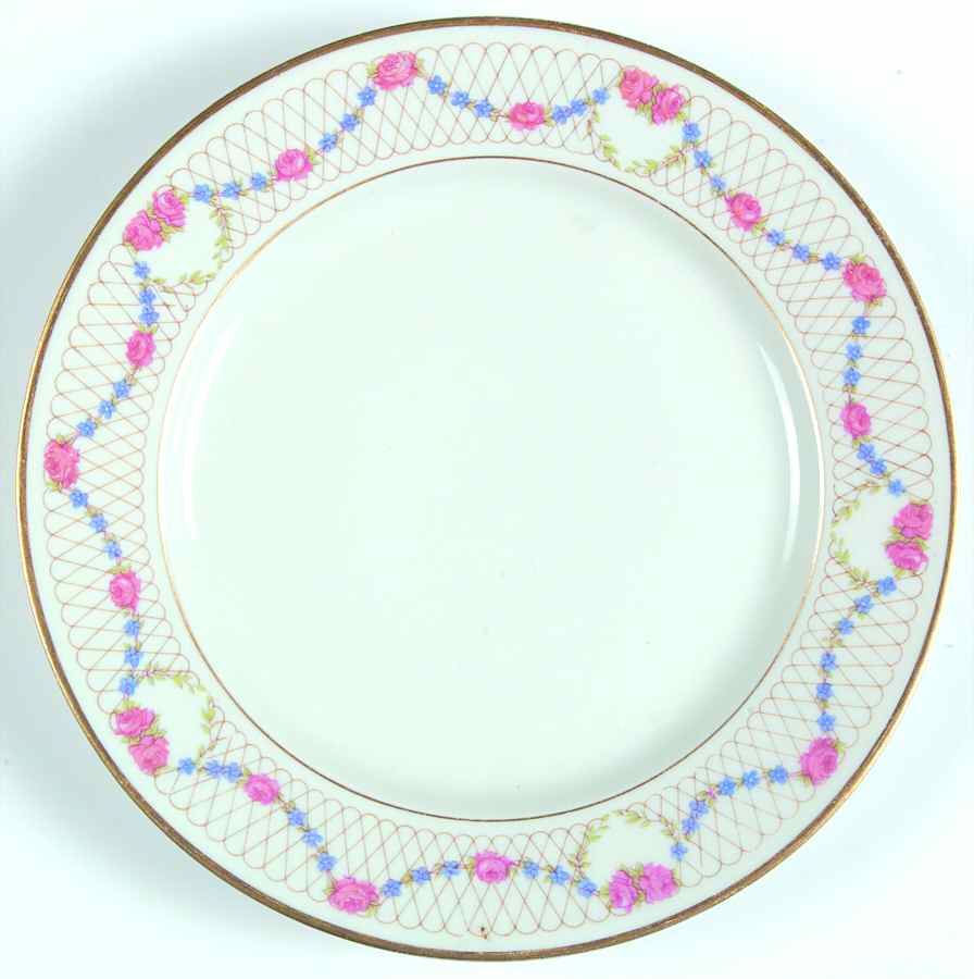 TRV443 (No Band) Salad Plate by Tressemanes & Vogt-1