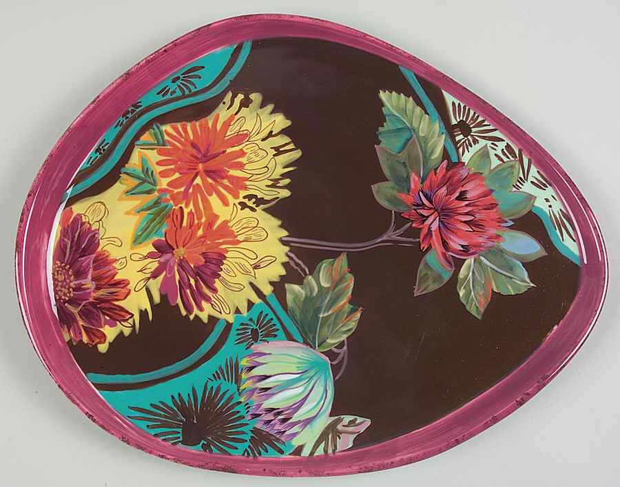 Vivre 14" Oval Serving Platter by Tracy Porter-1