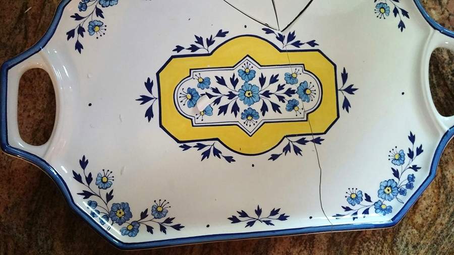 Monterey 21" Handled Tray by Tiffany-1