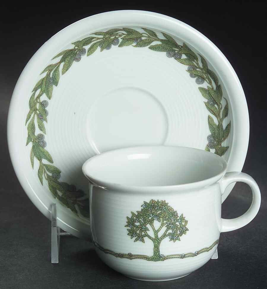 THO386 Flat Cup & Saucer Set by Thomas-1
