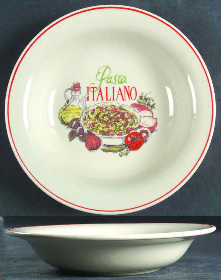 TRS12 8" Individual Pasta Bowl by Trisa-1